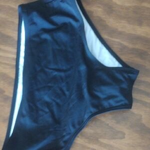 Source Unknown Kids Swim Briefs in Black and White